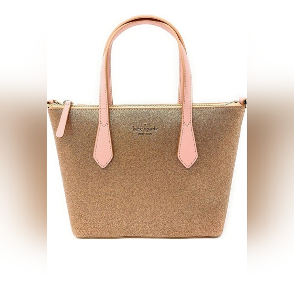 New Kate Spade Joeley Satchel - Rose Gold - NWT